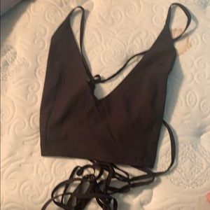 SHEIN black crop top